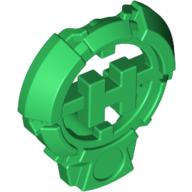 Large Figure Chest Badge with 'H' Hero Factory Logo Design Grün