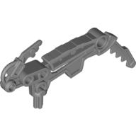 Large Figure Weapon Saw Flat Silver