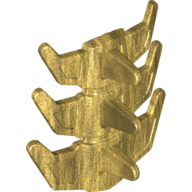 Large Figure Armor with Spikes [Flexible] Pearl Gold