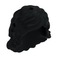 Hair Long Wavy [2 Holes] Black