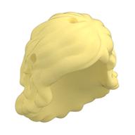 Hair Long Wavy [2 Holes] Bright Light Yellow