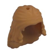Hair Long Wavy, Partially Tied Back [2 Holes] Mittelnougat