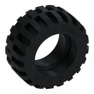 Tyre 30.4 × 14 Offset Tread [Centre Band] Black