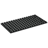 Plate 8 × 16 Black