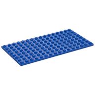 Plate 8 × 16 Blue