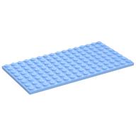 Plate 8 × 16 Bright Light Blue
