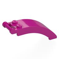 Windscreen 6 × 2 × 2 with Handle Magenta