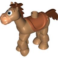 Duplo Animal Horse "Bullseye" Mittelnougat