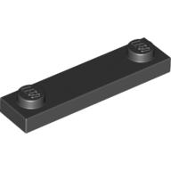 Plate Special 1 × 4 with 2 Studs, 3 Bottom Tubes
