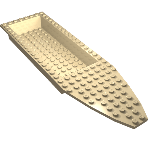 Boat Deck 8 × 28 × 3 Beige
