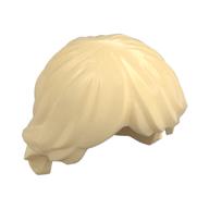 Hair Tousled and Layered Tan