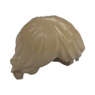 Hair Tousled and Layered Dark Tan