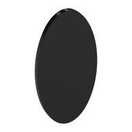 Shield Ovoid with Grip [Plain] Schwarz
