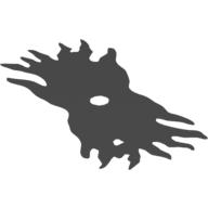 Neckwear Poncho, Tattered with Center Hold (Dementor) Black