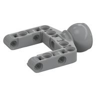 Technic Steering Ball Joint Large Open with C-Shape Pivot Frame Hellblaugrau