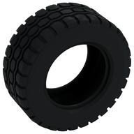 Reifen 94.3 × 38 R Schwarz