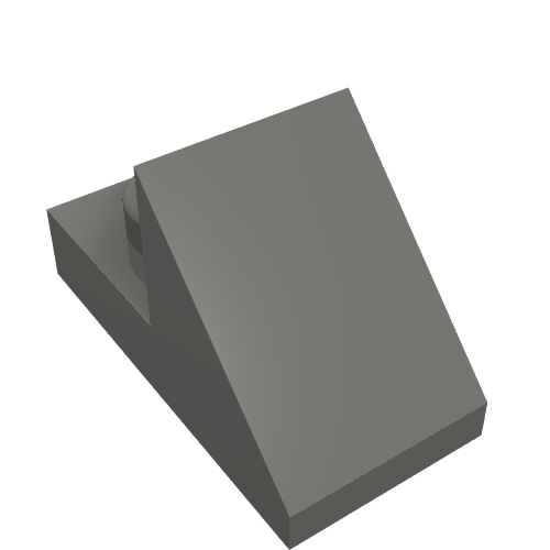 Brick Sloped 45° 2 × 1 with 2/3 Cutout [Original Version]