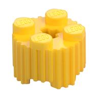 Brick Round 2 × 2 [Grill] Yellow