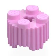 Brick Round 2 × 2 [Grill] Bright Pink