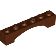 Stein Bogen 1 × 6 erhöht Bogen