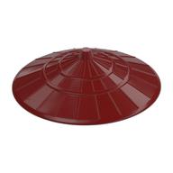 Hat, Conical Asian Style Dark Red