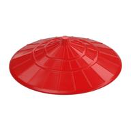 Hat, Conical Asian Style Red