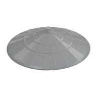Hat, Conical Asian Style Light Bluish Gray
