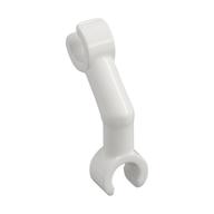 Arm Skeleton Bent with Clips at 90° [Vertical Grip] Weiß