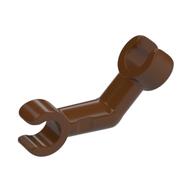 Arm Skeleton Bent with Clips at 90° [Vertical Grip] Reddish Brown