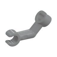 Arm Skeleton Bent with Clips at 90° [Vertical Grip] Light Bluish Gray