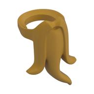 Minifig Neckwear Beard, Fancy Pearl Gold