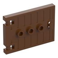 Tür 1 × 5 × 3 mit 3 Noppen und Griff