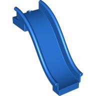 Duplo Playground Slide Straight with Two Top Studs Blau