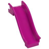 Duplo Playground Slide Straight with Two Top Studs Magenta
