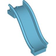 Duplo Playground Slide Straight with Two Top Studs Medium Azure