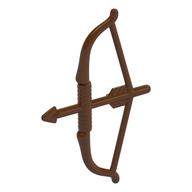 Weapon Bow and Arrow Long Rotbraun