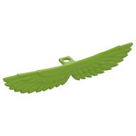 Minifig Neckwear Wings (Mummy) [Plain] Lime