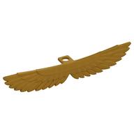 Minifig Neckwear Wings (Mummy) [Plain] Perlgold