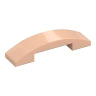 Bogenstein 4 × 1 doppelt mit Nr. Noppen Hellnougat