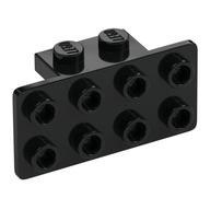 Bracket 1 × 2 - 2 × 4 Black