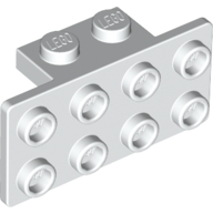 Winkel 1 × 2 - 2 × 4 Weiß