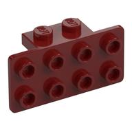 Bracket 1 × 2 - 2 × 4 Dark Red