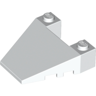 Brick Wedged, Sloped 4 × 4 Taper, with Stud Notches