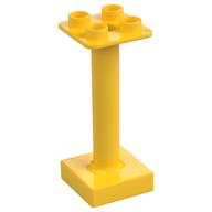 Duplo Support / Umbrella Stand with Square Base (fits 92002) Yellow