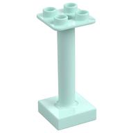 Duplo Support / Umbrella Stand with Square Base (fits 92002) Light Aqua