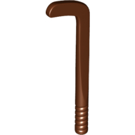 Sports Hockey Stick, Flat Shaft Rotbraun