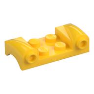 Vehicle Body, Wheel Arch / Mudguard 2 × 4 with Headlights and Curved Fenders Yellow