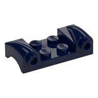 Vehicle Body, Wheel Arch / Mudguard 2 × 4 with Headlights and Curved Fenders Dark Blue