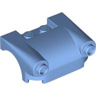 Vehicle Body, Wheel Arch / Mudguard 3 × 4 with Headlights Medium Blue