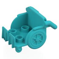 Duplo Wheelchair Mittelazur